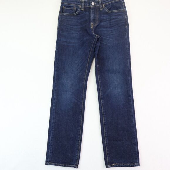 Levis 511 Jeans Mens 29x30 (Fits 28x29) Blue Stretch Denim Slim Straight - Picture 1 of 9